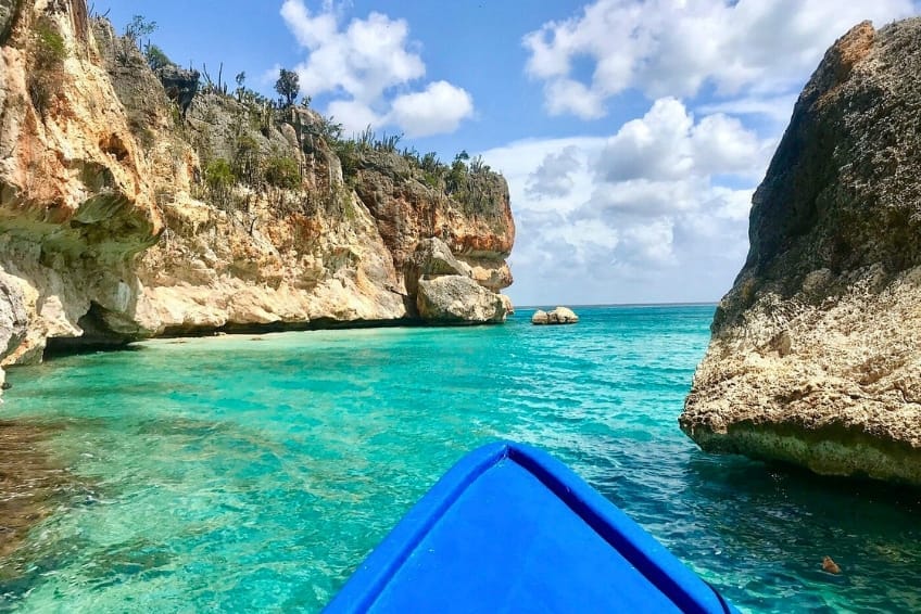 Boat in Cabo Rojo, Dominican Republic