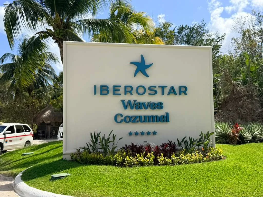 Iberostar resort sign for Iberostar Cabo Rojo coming soon