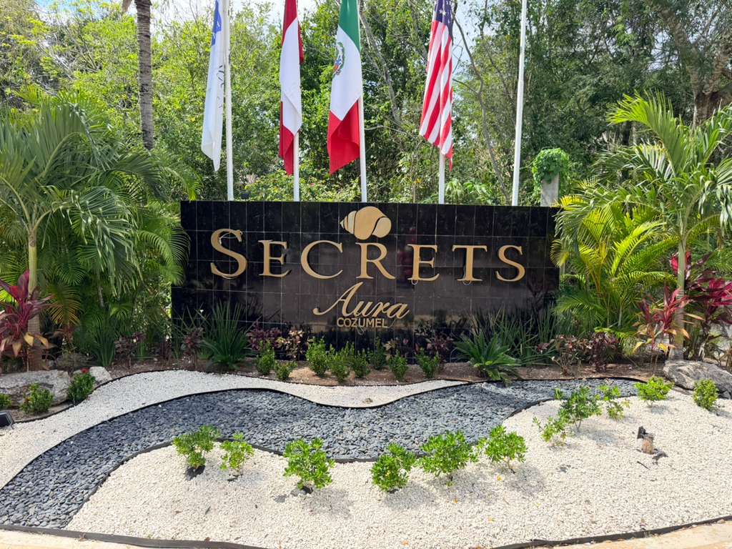 Where to Stay in Pedernales & Cabo Rojo Secrets resort sign for Secrets Cabo Rojo coming soon