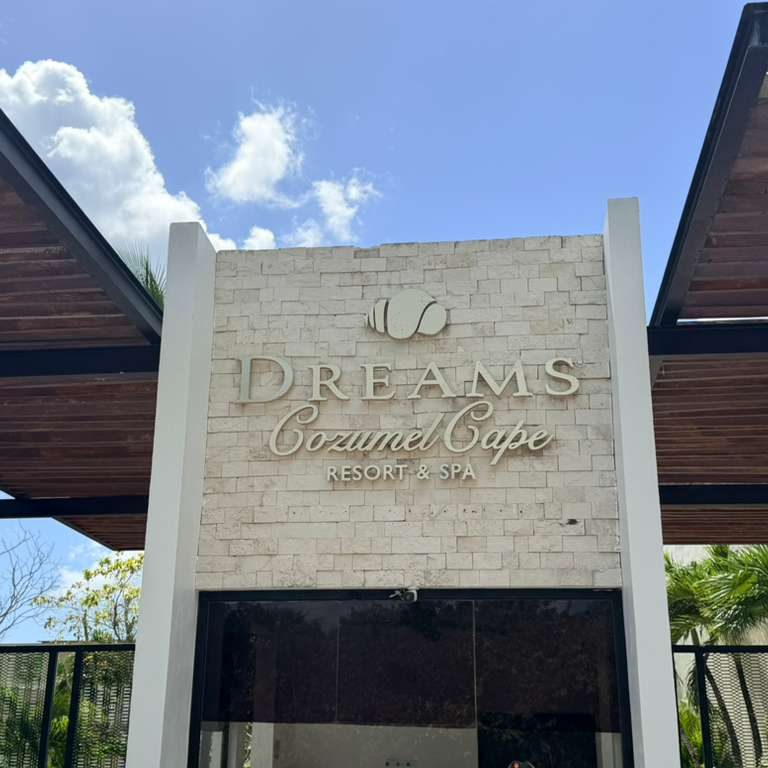 Where to Stay in Pedernales & Cabo Rojo Dreams resort sign for Dreams Cabo Rojo coming soon