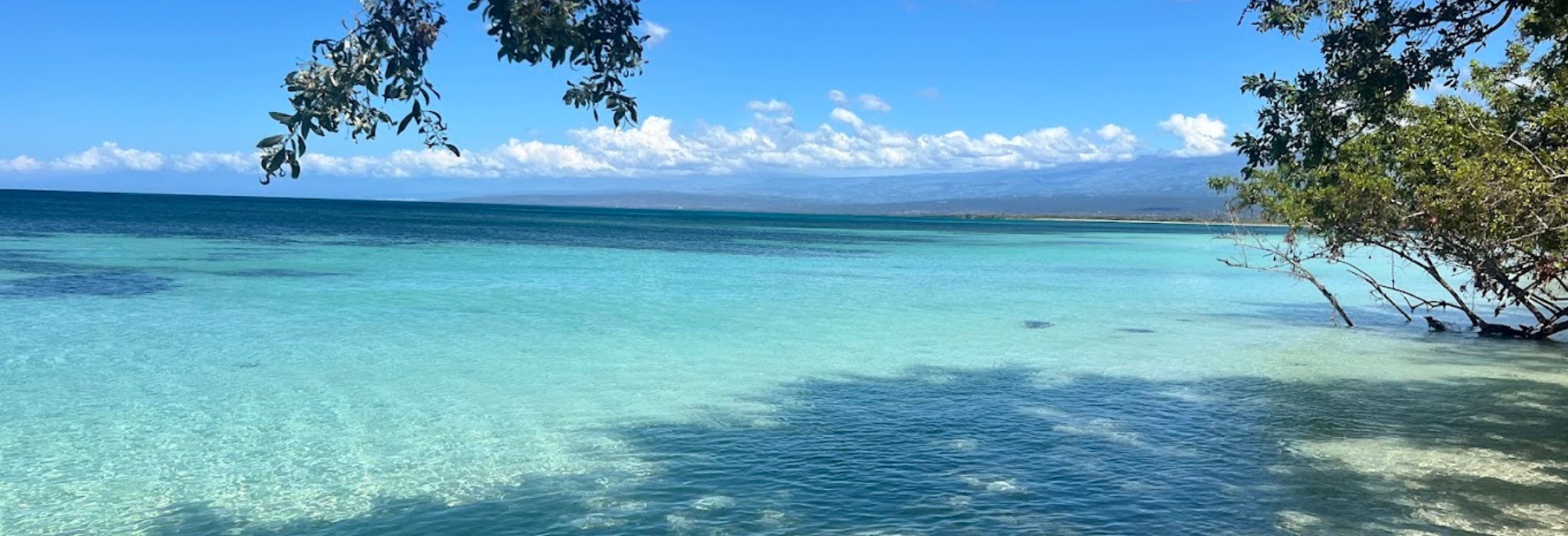 Turquoise water at Baby Beach Cabo Rojo, DR